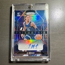 2024-25 Panini Prizm Prizmatrix Signatures Ja Morant #PMX-JMT card