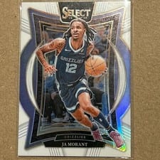 2024 Panini Select Ja Morant Blue Prizm #60 card