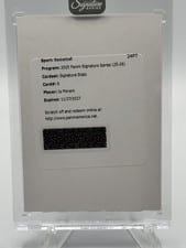 2025-26 Panini Signature Series Signature Stats Ja Morant #9 card