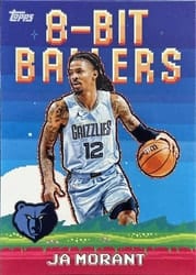 2025-26 Topps 8-Bit Ballers Ja Morant #8B-12 card
