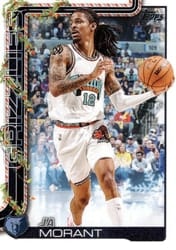 2025-26 Topps Holiday Base Set Ja Morant #H146 card