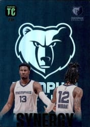 2023-24 Panini Top Class NBA Base Set Ja Morant / Jaren Jackson Jr #231 card