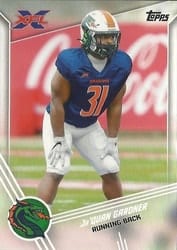 2020 Topps XFL Base Set Ja’Quan Gardner #160 card