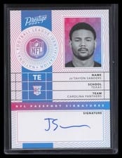 2024 Panini Prestige NFL Passport Signatures Ja'Tavion Sanders #NPS-JSS card