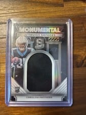2024 Panini Spectra Monumental Memorabilia Ja'Tavion Sanders #MM-JSS card