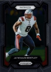 2023 Panini Prizm Base Set Ja'whaun Bentley #202 card