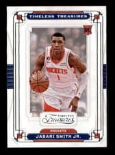 2022-23 Panini Chronicles Base Set Jabari Smith Jr #337 card