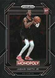 2022-23 Panini Prizm Monopoly Base Set Jabari Smith Jr #32 card
