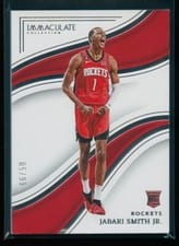 2022 Panini Immaculate Jabari Smith Jr. #14 card