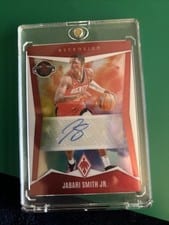 2023-24 Panini Phoenix Ascension Autographs Jabari Smith Jr. #AA-JSJ card