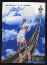 2023-24 Panini Select In Flight Signatures Jabari Smith Jr. #IFS-JSJ card