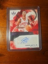 2024-25 Panini Court Kings Impressionist Ink Autographs Jabari Smith Jr. #II-JSJ card