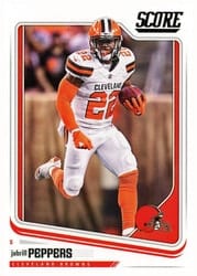 2018 Score Base Set Jabrill Peppers #74 card