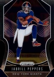 2019 Panini Prizm Base Set Jabrill Peppers #49 card