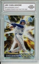 2024 Bowman Draft Plasma Power Jac Caglianone #PP-3 card