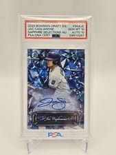 2024 Bowman Draft Sapphire Edition Selections Autographs Jac Caglianone #SSA-JC card