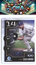 2025 Bowman Bowman Scouts Top 100 Jac Caglianone #BTP-14 card