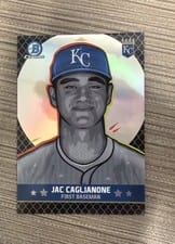 2025 Bowman Chrome Ascensions Jac Caglianone #BA-11 card