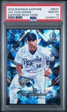 2025 Bowman Sapphire Edition Selections Jac Caglianone #BSS-7 card