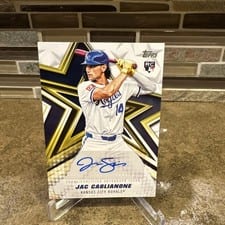 2026 Topps Baseball Stars Autographs Jac Caglianone #BSA-JC card