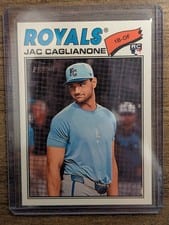 2026 Topps Heritage Jac Caglianone #136 card