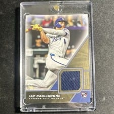 2026 Topps Major League Material Relics Jac Caglianone #MLM-JCA card