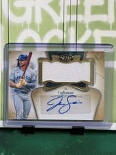 2026 Topps Tier One Autographed Tier One Jumbo Relics Jac Caglianone #AT1JR-JC card