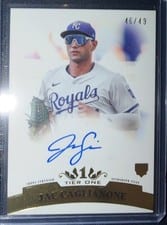 Jac Caglianone 2026 Topps Tier One Retro 2011 Base Autographs card