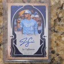 2026 Topps Tier One Tier One Talent Autographs Jac Caglianone #T1TA-JC card