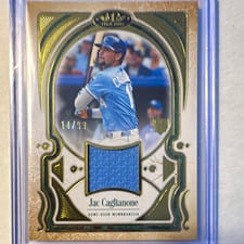 2026 Topps Tier One Tier One Talent Relics Jac Caglianone #T1TR-JC card