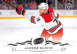2018-19 Upper Deck Base Set Jaccob Slavin #32 card