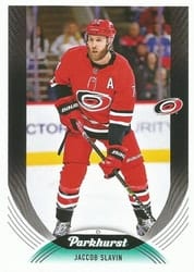 2020-21 Parkhurst Base Set Jaccob Slavin #29 card
