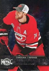 2020-21 SkyBox Metal Universe Base Set Jaccob Slavin #155 card