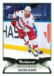 2021-22 Parkhurst Base Set Jaccob Slavin #160 card