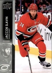 2021-22 Upper Deck Base Set Jaccob Slavin #36 card