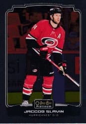 2022-23 O-Pee-Chee Platinum Base Set Jaccob Slavin #61 card