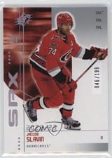 2022-23 SPx 2002-03 SPx Retro Jaccob Slavin #R-47 card