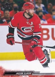 2022-23 Upper Deck Base Set Jaccob Slavin #286 card