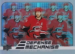 2022-23 Upper Deck Defense Mechanism Jaccob Slavin #DM-18 card