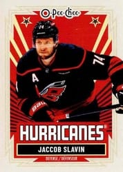 2025-26 O-Pee-Chee Base Retro Jaccob Slavin #306 card