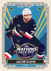 2025-26 O-Pee-Chee Base Retro Jaccob Slavin #526 card