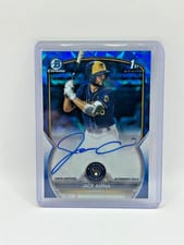 2023 Bowman Sapphire Edition Autographs Jace Avina #BSPA-JA card