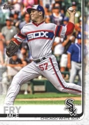 2019 Topps Base Set Jace Fry #636 card