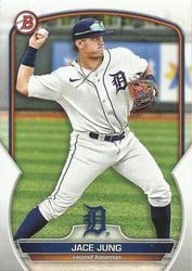 2023 Bowman Prospects Jace Jung #BP-53 card