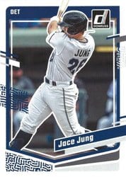 2023 Donruss Base Set Jace Jung #130 card