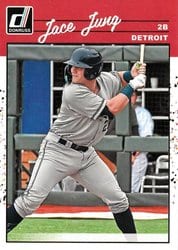 2023 Donruss Base Set Jace Jung #252 card