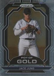 2023 Panini Prizm Pot of Gold Jace Jung #PG5 card