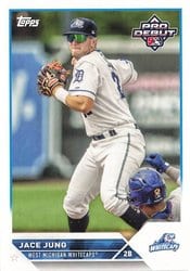 2023 Topps Pro Debut Base Set Jace Jung #PD-24 card