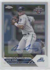 2023 Topps Pro Debut Chrome Autographs Refractor Jace Jung #PDC-24 card