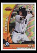 2024 Bowman Chrome 2023 AFL Fall Stars Jace Jung #AFLS-13 card